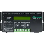 MANSON SBC7220 24V 20A Pwm Pv Charge Controller Programmable With 10 Night Light Modes