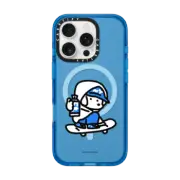 iPhone 16 Pro Impact Case MagSafe Compatible mini JOHN (Graffiti)