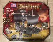 Mega Bloks Pirates of Caribbean Worlds End Black Pearl 1069 Set 65pc NEW Sealed