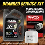 Ryco Oil Filter 5L PRO20W50 Eng. Oil Service Kit for Rover 416I Vitesse Quintet