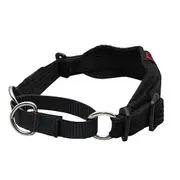 Black Dog Whippet Adjustable Dog Collar 28-36cm - 3 Colours