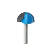 Round Nose Cove Box Router Bit 1" Cutting Dia 1/4" Shank for Carpenter Woodworki