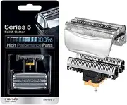 51S Replacement Head，Compatible For Braun ，Series 5 Shaver 510,530,540, 550,550s-3,550s-4,550cc 550cc-4 560 560s-3 560s-4 565cc
