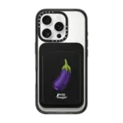 Snappy MagSafe Wallet Snappy™ BioVeg Wallet MagSafe Compatible Obscene Aubergine Magsafe Wallet