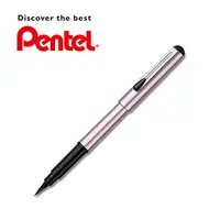 在飛比找PChome24h購物優惠-日本 PENTEL 飛龍 珠光系列攜帶型卡式毛筆(粉桿/XG