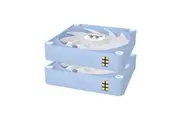 Thermaltake CT140 EX ARGB Standard Blades 140mm PWM Hydrangea Blue Fan - 3 Pack (CL-F197-PL14BU-A)