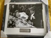 JFK/Jackie Kennedy Wedding Day Photo September 12, 1953 Hammersmith Farm NEWPORT