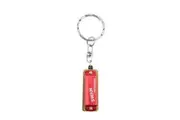 SWAN Keychain Harmonica 4 Holes 8 Tones Key of C Small Harmonica Decoration Mini Music Instrument for Beginners Students