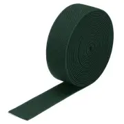 Twill Wide Elastic Band 1.2" Flat 4 Yard Dark Green for Sewing
