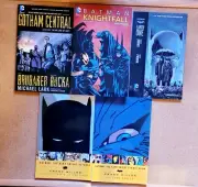 Batman Graphic Novels Books Lot of 5 Titles New Old Stock Free Shipping