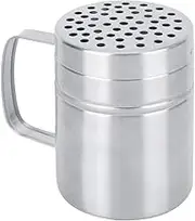 Fdit Stainless Steel Condiment Jar, Lightweight Rustproof Salt Sugar Condiment Bottle Seasoning Jar with Smooth Edges for Home Kitchen Use