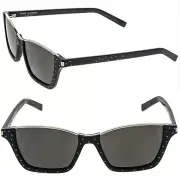 SAINT LAURENT DYLAN SL 365 SL365 Black Metal Stud LIMITED Sunglasses Unisex 005