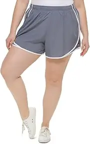 [Calvin Klein Performance] Performance Womens Plus Fitness Running Shorts