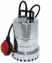 240V Mizar 30 Submersible Clean Water Pump Float Switch Stainless Steel 150 LPM