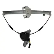 FRONT LEFT WINDOW REGULATOR FOR JEEP LIBERTY POWER MOTOR SNAP IN GLASS CABLE (for: Jeep)