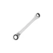 SP Tools Double Gear Drive Ring Spanner - 17mm x 19mm Metric 15 Degree Offset
