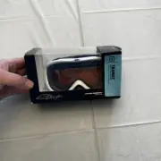 Smith Optics White Medium Snow Ski Goggles - Transit Airflow Series Made In USA