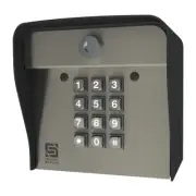 Security Brands 14-HD500T Heavy Duty 433MHz Wireless Gate Keypad Post Mount