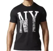 Adidas Men's BP7741 Adi NY The Go To Performance Tee T-Shirt Athletic Black SZ S
