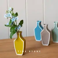 在飛比找露天拍賣優惠-瓷器日本進口 小田陶器 東方傳統色莫蘭迪色瓷器小花瓶擺件