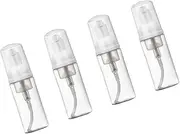 Beaupretty 4Pcs Empty Foaming Bottles Portable Plastic Sub Packing Mousse Bottle for Shampoo Shower Gel Hand Soap Travel Home Use Durable Design with Leak Seal