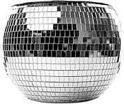 Aswalling 10 Inch Disco Ball Ice Bucket Mirror Silver Decor for Cocktail Bar for Partys and Weddings for Beer Cocktail Wine Champagne Cold Drinks