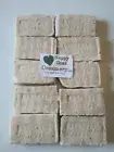 10 BARS LAVENDER OATMEAL GOAT MILK SOAP HAPPY GOAT CREAMERY PURE ESSENTIAL OILS