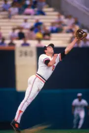 Baltimore Orioles Shortstop Cal Ripken Jr Baseball 1980s Photo 5