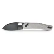 Vosteed Morel A1005 Crossbar Lock Stonewash Blade Aluminium Handle