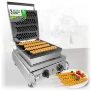 ALDKitchen Waffle Stick Maker | Tree Waffles Machine | Stainless Steel | 4 PCS