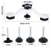 Car Auto Body Paintless Dent Repair Tool Bridge Glue Puller & 5pcs Glue Tabs