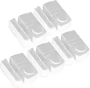 Veemoon 5pcs Door Security Sensor Alarm System Reliable Door Chime Open Bell Easy Install for Home Office and Store and Cabinets