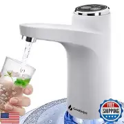 GentleJet Electric Rechargeable Portable Drinking Water Dispenser for 5 Gallo
