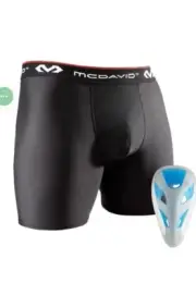 McDavid Cup & Support Performance Boxer w/Flex Cup 9255 Teen Reg-Waist 26-30"