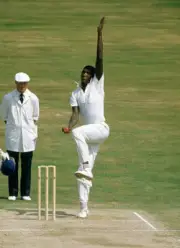 West Indies Cricket Great Joel Garner 1980S No 27 Old Photo