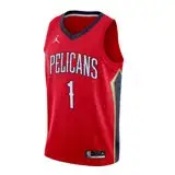 在飛比找遠傳friDay購物優惠-Nike 球衣 New Orleans Pelicans 男