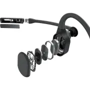 Shokz Opencomm 2 UC USB-A Bone Conduction Stereo Wireless Headset (Black)