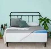 Novaform - SoFresh 3" King Gel Memory Foam Mattress Topper w/ Gray Cover