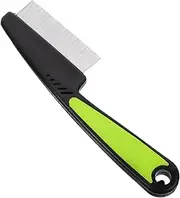 Happyyami Hair Combs Scalp Massager Dandruff Comb for Hair Scalp Care Fine Tooth Metal Comb