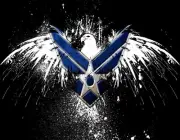 AIR FORCE LOGO COMPUTER MOUSE PAD 9.25 X 7.75 GREAT GIFT IDEA