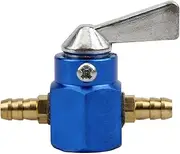 Racing Carb Motorcycle Carburetor Universal 6mm Fuel Tank Switch Valve On-Off Petrol Motor For Scooter ATV Dirt Pit Bike Carburettor Kit(Blue)