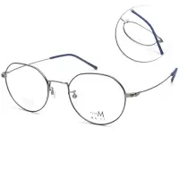 在飛比找momo購物網優惠-【MA-JI MASATOMO】皇冠型切角光學眼鏡 日本鈦 