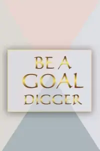 在飛比找博客來優惠-be goal digger: black Lined no