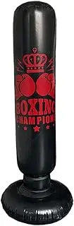 Tadill Punching Bag Inflatable Practice Karate Taekwondo for Kids Adults Kick Boxing Bag Standing for Fitness Training Kickboxing