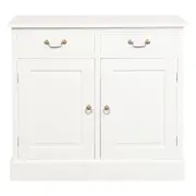 Centrum Furniture Tasmania 2 Door 2 Drawer Buffet (White)