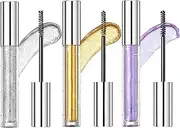 Glitter Mascara - Sparkling Silver/Gold/Purple, Long Lasting, Quick Drying, Waterproof