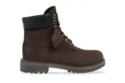 TIMBERLAND Mens 6-Inch Premium Waterproof Boots Original Iconic Shoes - Brown - US 14