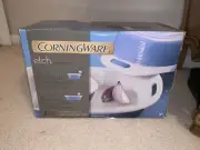 Blue and White Corningware 4 Piece Set