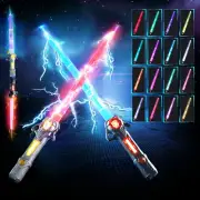 Skirfy Light Saber,2 Pack Lightsabers Sword for Kids with FX Sound & 16 Color...