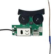 Veulrn Acoustic Guitar Pickup System for VT1 Tail Nail Pickup EQ DIY Tuner Piezo Pickup Equalizer System with Mic Beat Board